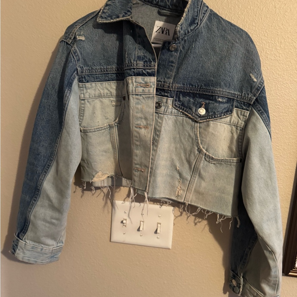 Unique Zara Denim Jacket - XS -